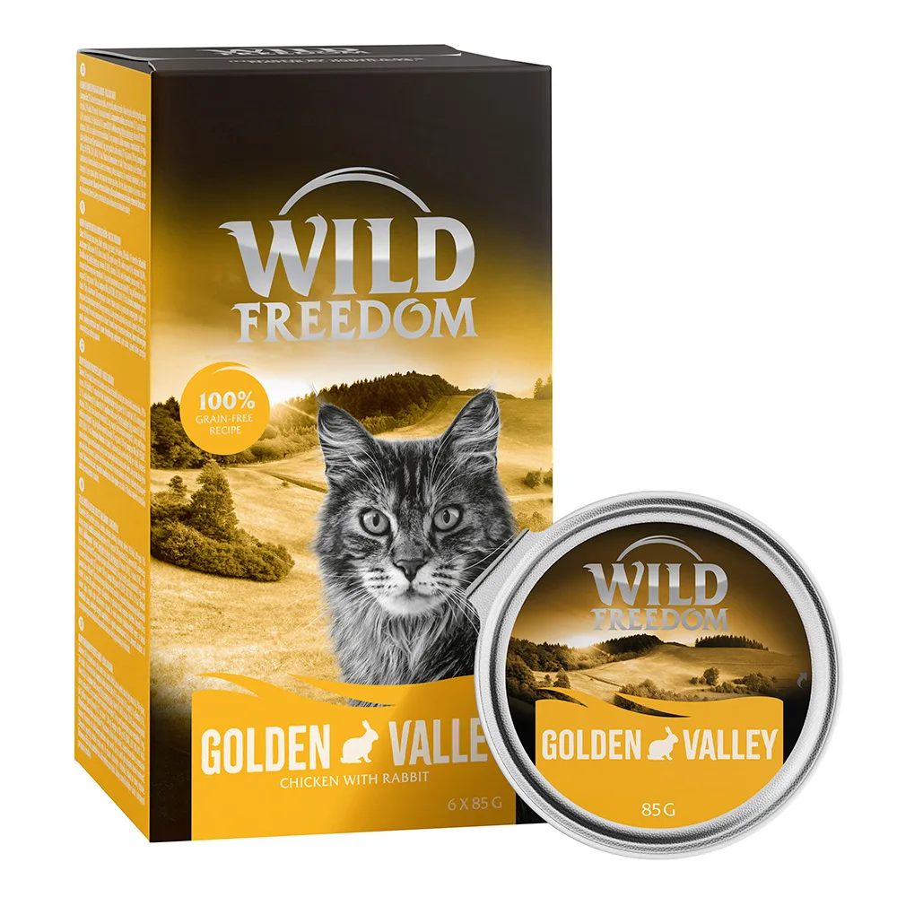 6x85g Adult Kuipje Cold River Koolvis & Kip Wild Freedom Kattenvoer van Wild Freedom – productfoto