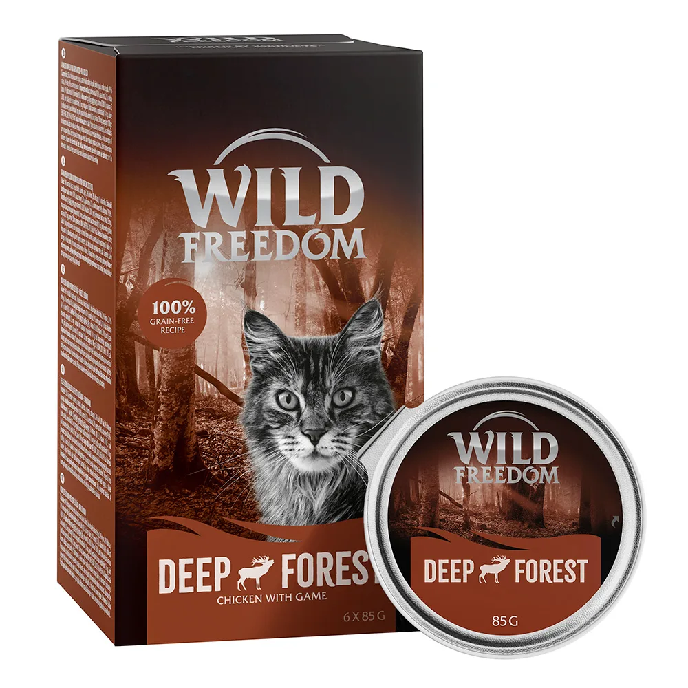 6x85g Adult Kuipje Deep Forest Wild & Kip Wild Freedom Kattenvoer van Wild Freedom – productfoto