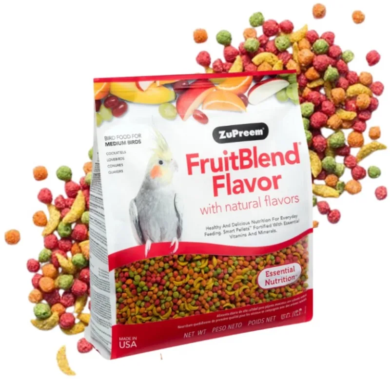 Fruitblend Medium 1kg - Papegaaienvoer- Parkietenvoer - Vogelvoer by ZuPreem – product photo